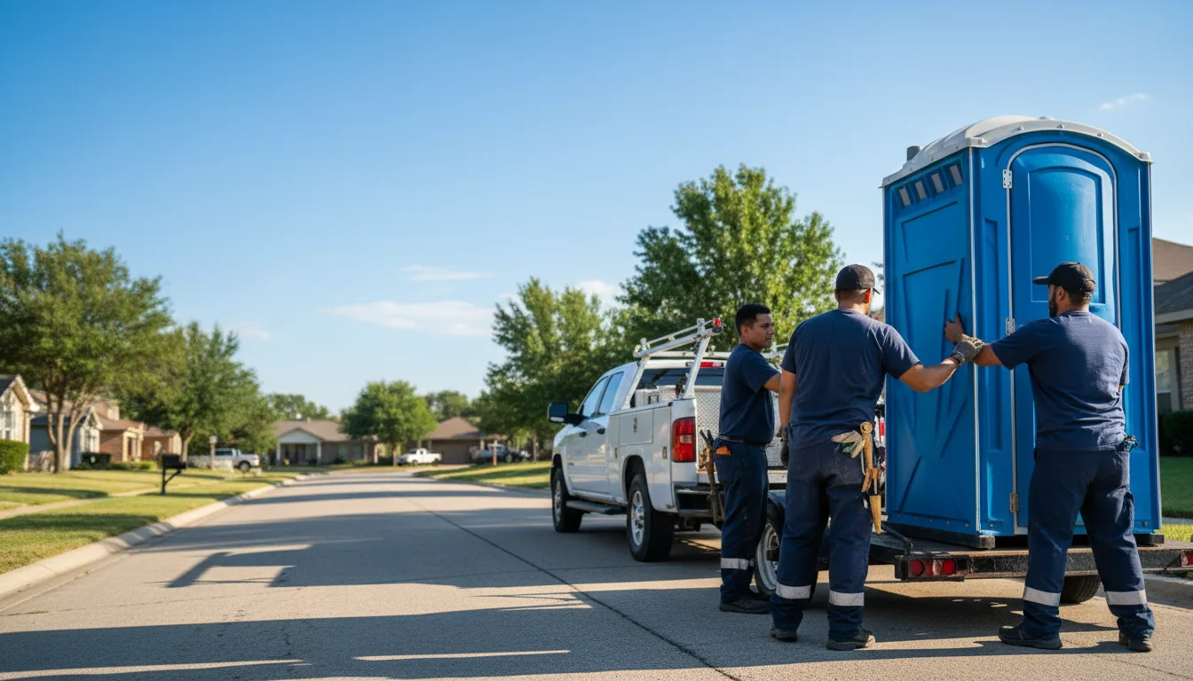 Portable Toilet Rental in Rock City, IL near me